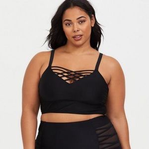 Torrid Wireless Strappy Bikini Top - 3x
